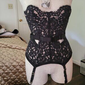 Victoria's Secret Embroidered Lace Corset